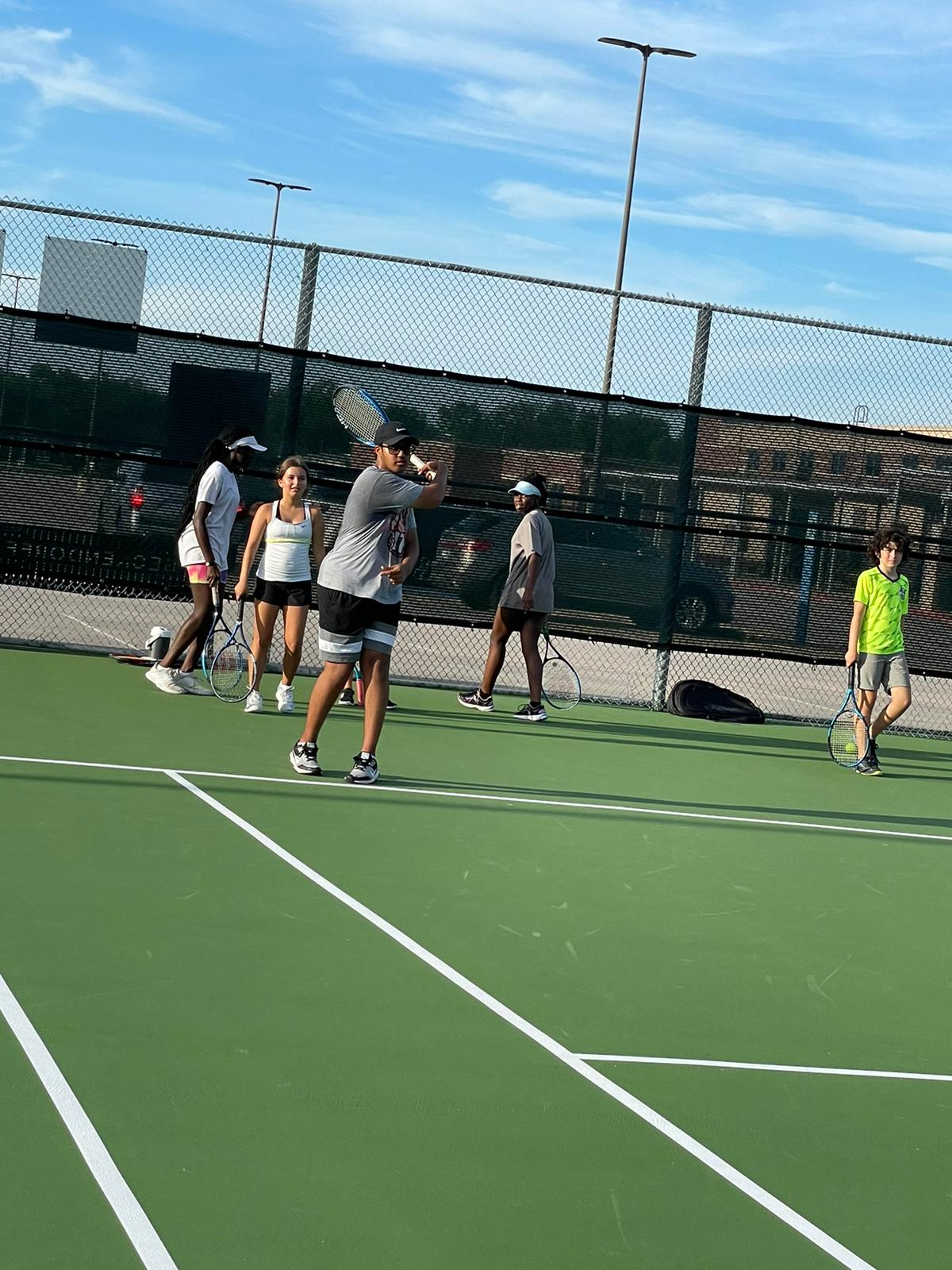 Tennis academy in Katy